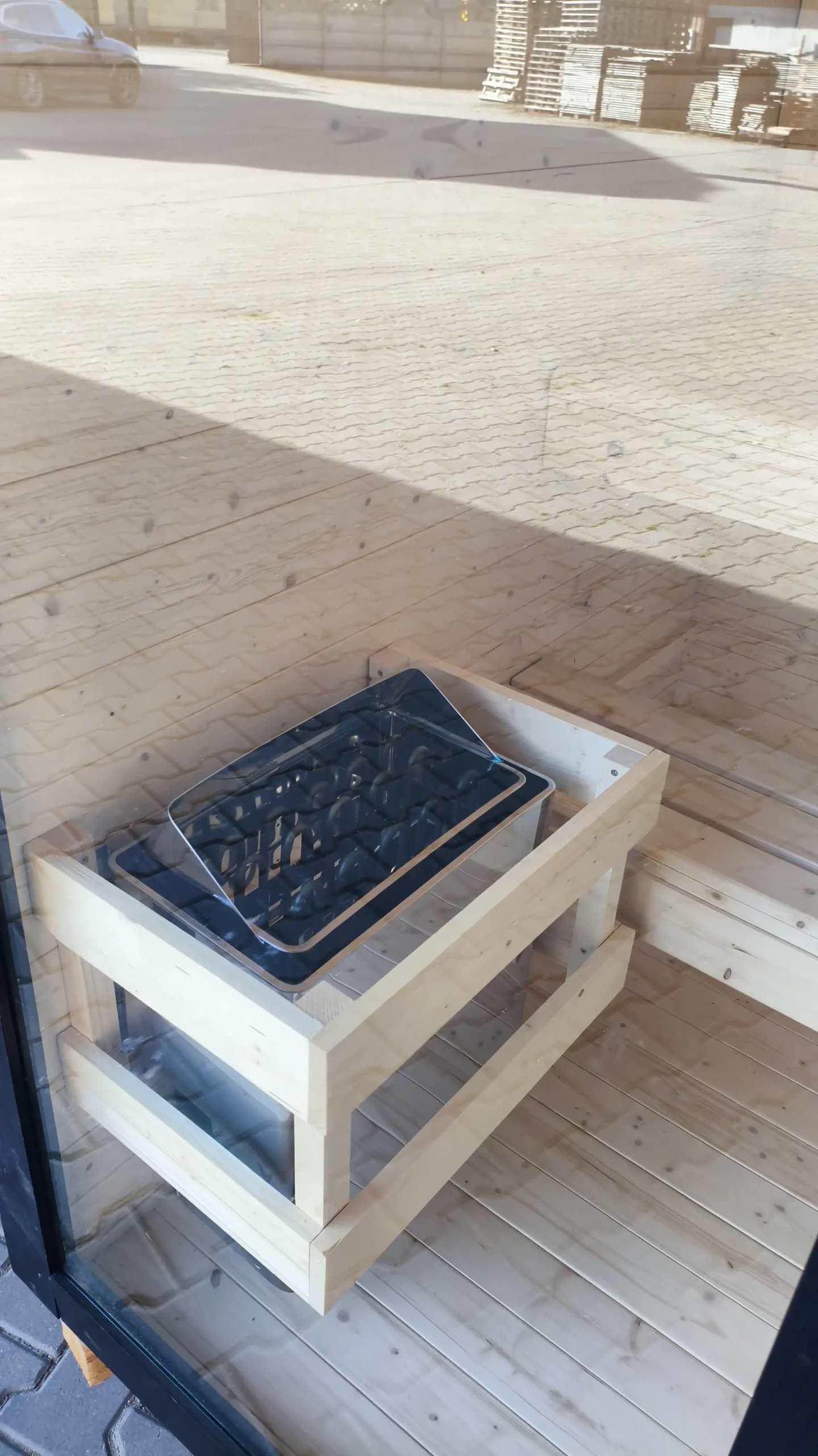 Sauna fińska ogrodowa SH160 - obrazek 2