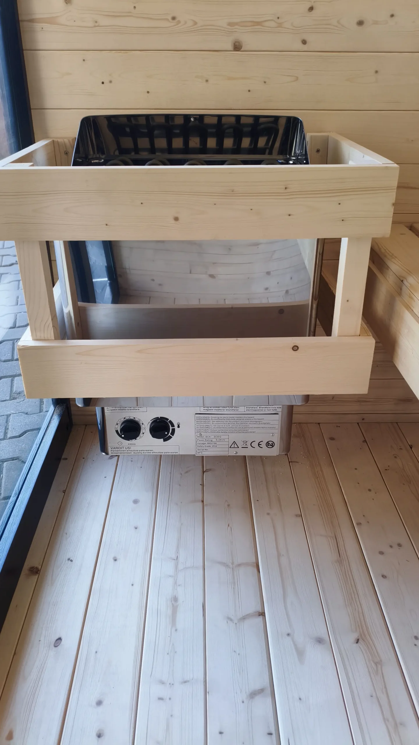Sauna fińska ogrodowa SH160 - obrazek 7